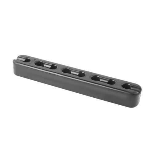 MULTIFLEX Ruckdämpfer, flach, L 330mm, 18mm Leine, Stoßdämpfer, Modell XYZ123, in Schwarz