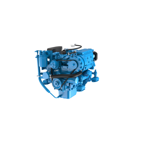 Nanni Diesel-Motor 3-Zylinder, Marine-Motor Getriebe TMC40, kompakte Bauweise