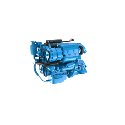 Nanni Diesel-Motor 3-Zylinder, Marine-Motor Getriebe TMC40, kompakte Bauweise