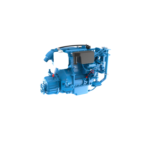 Nanni Diesel-Motor 3-Zylinder, Marine-Motor Getriebe TMC40, kompakte Bauweise