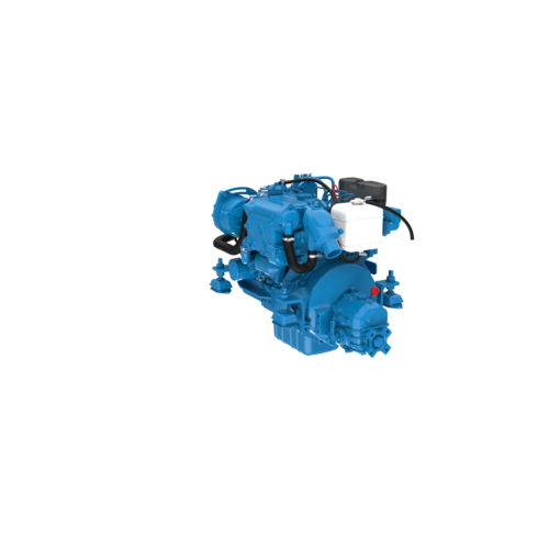 Nanni Diesel Motor 3-Zylinder 1.123l, Bootsmotor, Effiziente Kühlung mit Wärmetauscher