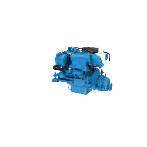 Nanni Diesel Motor 3-Zylinder 1.123l, Bootsmotor, Effiziente Kühlung mit Wärmetauscher