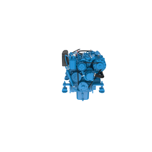 Nanni Diesel-Motor 3-Zylinder, Marine-Motor, geschlossenes Kühlsystem