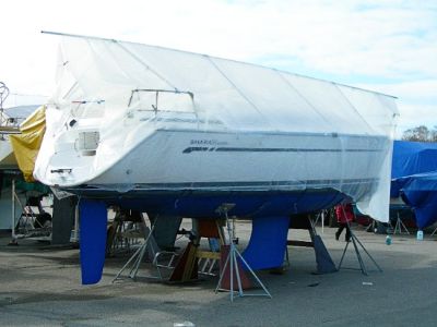 NOA Winterlager Planen-Decksgestell - Aluminium, teleskopierbare Beine, hoher Schutz vor Witterungseinflüssen -