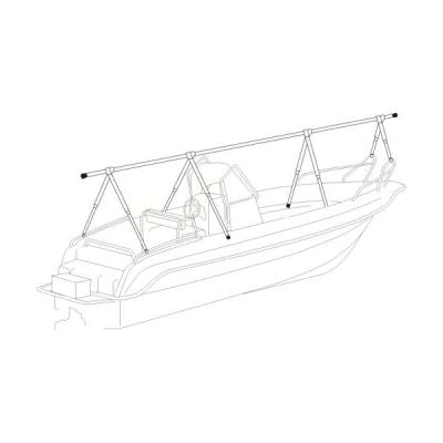 NOA Winterlager Planen-Decksgestell - Aluminium, teleskopierbare Beine, hoher Schutz vor Witterungseinflüssen -