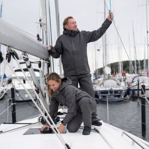 OCEAN pro+ Coastal Jacket: lightweight, weatherproof, breathable coastal jacket for active water sports - S – XXXL