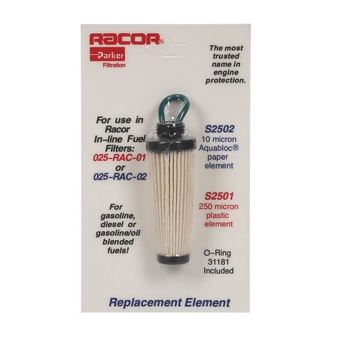 Parker filter element 025-RAC02, replacement filter, new model for more safety