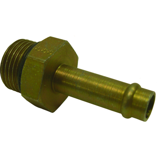 Parker hose connector 3/4'', 10mm, straight, model XYZ123, safety tested