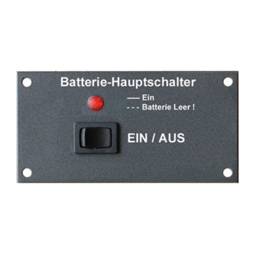 Philippi control panel remote control for main switch relay, type FAR, deep discharge protection