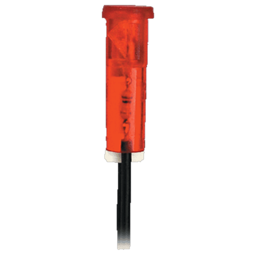 Philippi Signalleuchte 230V 50Hz Kabellänge 20cm rote Anzeigeleuchte Einbaulochdurchmesser 9mm