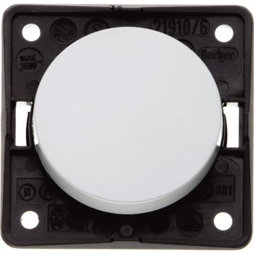 Philippi Wipp-Taster Schließer Braun, Wippschalter, Einbautiefe 10 mm