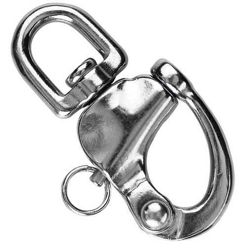 PLASTIMO patent shackle 120 mm with swivel eye, boat accessories, robust design