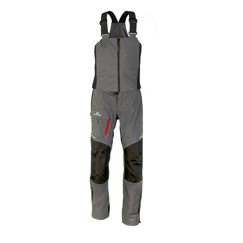 Plastimo men's trousers XXL, sailing trousers with Cordura reinforcement, elastic shoulder straps and reflective logo