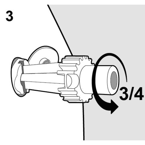 Plastimo adapter Ø 14mm for fender valve, valve adapter, compatible with Plastimo pumps