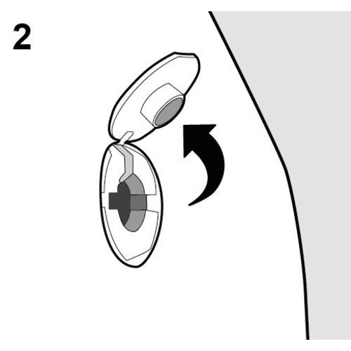 Plastimo adapter Ø 14mm for fender valve, valve adapter, compatible with Plastimo pumps