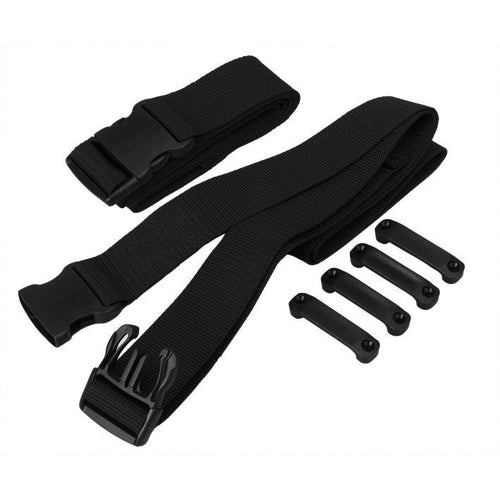 Plastimo fastening kit for petrol canisters, safety bracket model XYZ123 Black 1.5 kg