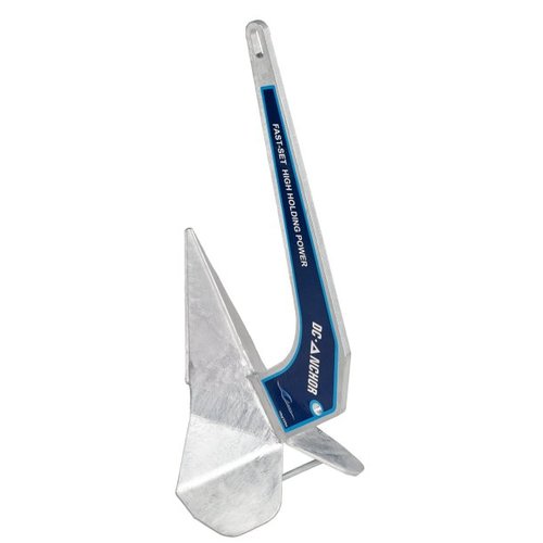 PLASTIMO Anker 4kg verzinkt, Bootsanker, neues Modell XYZ123