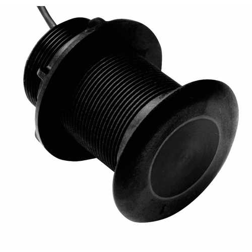 Plastimo depth sounder transducer through hole plastic, depth sounder sensor, model XYZ123 black