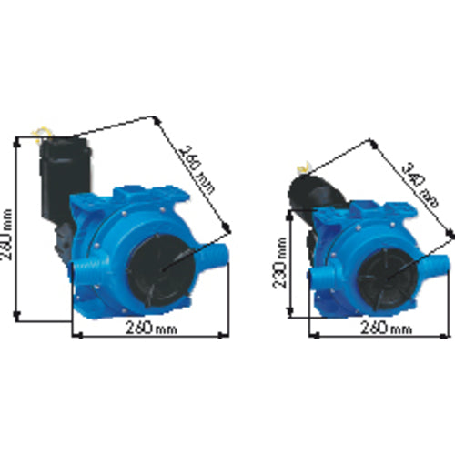 Plastimo Elektrische Pumpe 12 V Schwarz, Luftpumpe, Modell XYZ123 - Kompakt und zuverlässig
