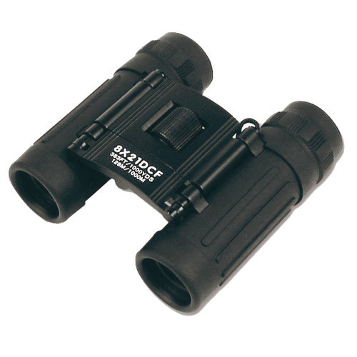 PLASTIMO Fernglas Mini 8x21 Schwarz, Feldstecher, Kompakt und handlich