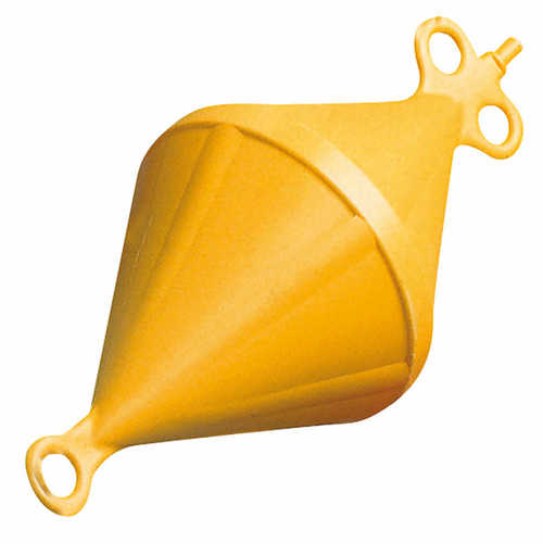 PLASTIMO Festmacherboje 41x90 cm Gelb, Anlegeboje, robust und langlebig