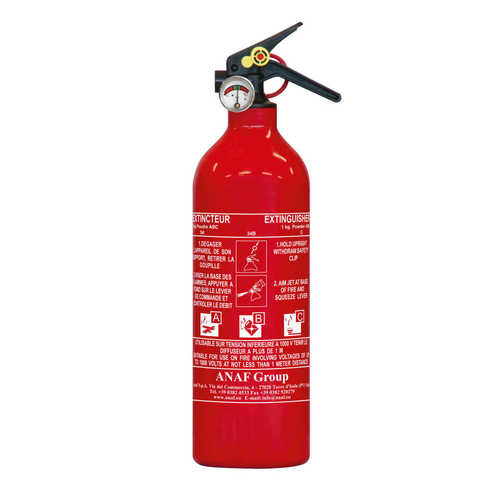 PLASTIMO Feuerlöscher 2 kg Pulver ABC, Brandschutzgerät, Modell XYZ123