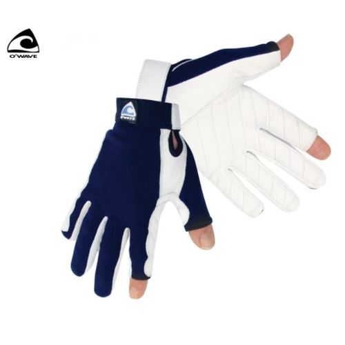 Plastimo Sailing Gloves Leather Reinforced, Gloves for Sailors, Soft Leather & Saltwater Resistant