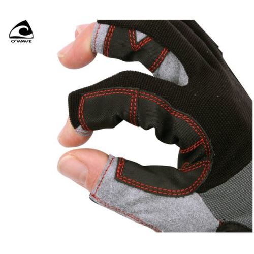 Plastimo Sailing Gloves Griptech Reinforcement, Safety Sailing Gloves, Ergonomic Neoprene with Velcro Fastener