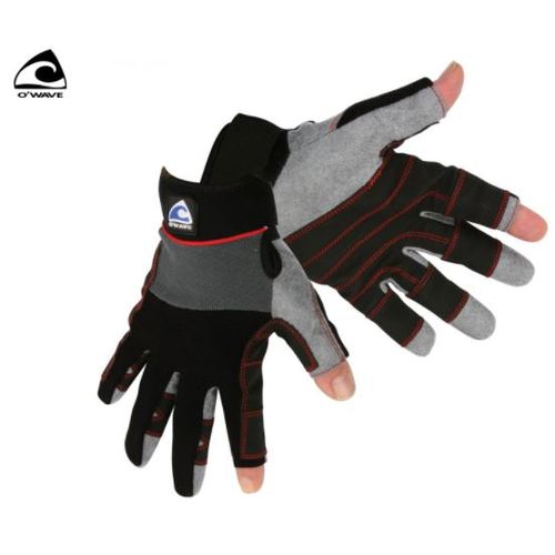 Plastimo Sailing Gloves Griptech Reinforcement, Safety Sailing Gloves, Ergonomic Neoprene with Velcro Fastener