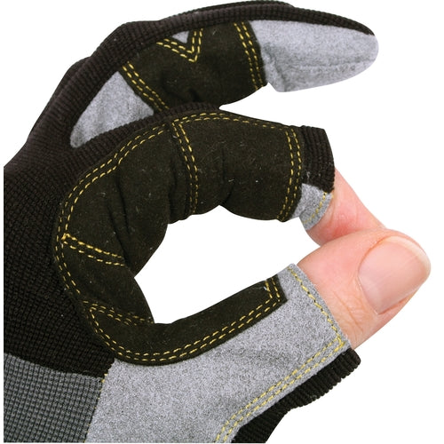 Plastimo sailing gloves soft Amara reinforced palms, sports gloves, optimal rope grip size L