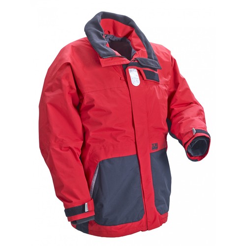 PLASTIMO Jacke Coastal rot/schwarz XS, Wetterjacke, Modell XYZ123