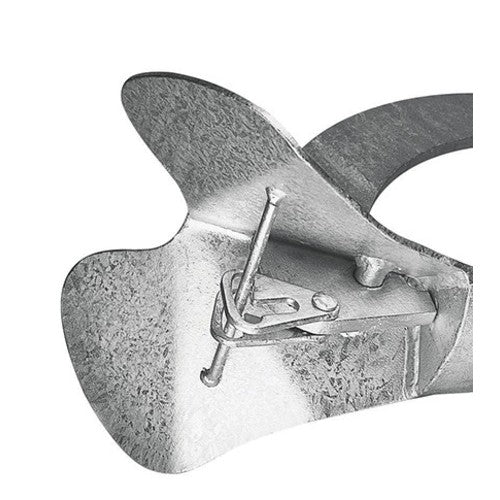 Plastimo anchor 35kg galvanized, ploughshare anchor, quick digging and high hold