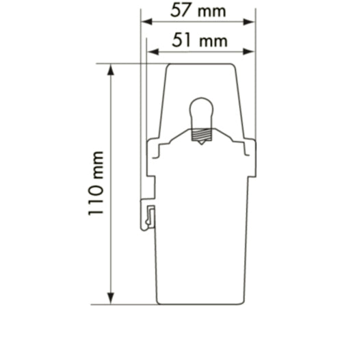 Plastimo Kompakt-Navi-Leuchte 360 Grad, Kompassbeleuchtung, neues Modell XYZ123 in Schwarz