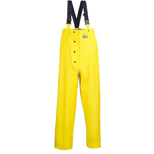 PLASTIMO Dungarees Yellow, Work Trousers, Model XYZ123, Waterproof and Durable