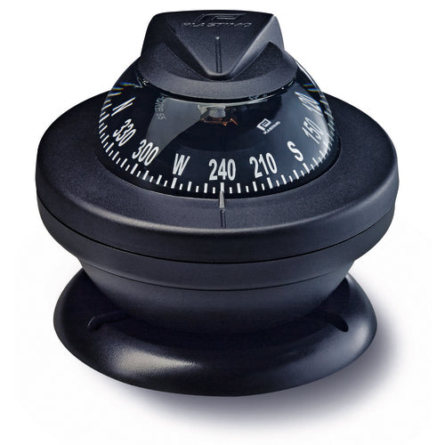 Plastimo Kompass Offshore 55, schwarz, für Motorboote bis 6m, Kompassrose Ø 55mm