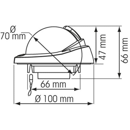 Plastimo Kompass Offshore 75, Vibration Absorber, ideales Navigationssystem für Motorboote, ISO 613 zertifiziert