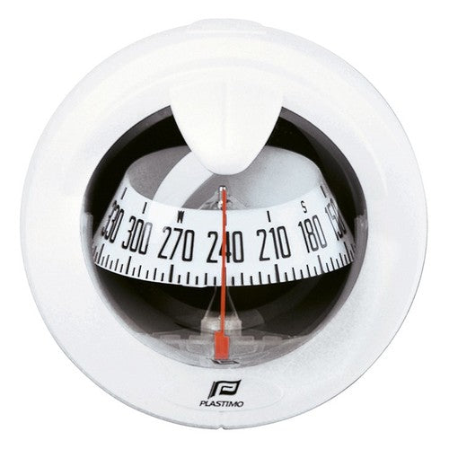 Plastimo Kompass Offshore 75, weiss mit Vibration Absorber, robust und stabil