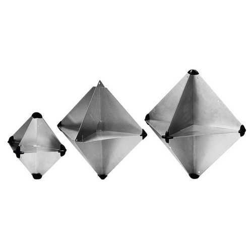 Plastimo Radar Reflektor Octahedr 16', Marine Sicherheitszubehör, Neues Modell XYZ123 1.5 kg Schwarz
