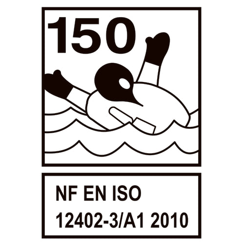 Plastimo life jacket buoyancy 165 N, life jacket, ergonomic design ideal for nautical activities