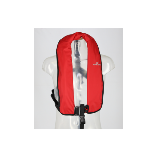 PLASTIMO lifejacket 165N Neo-Red, inflatable safety, automatic activation