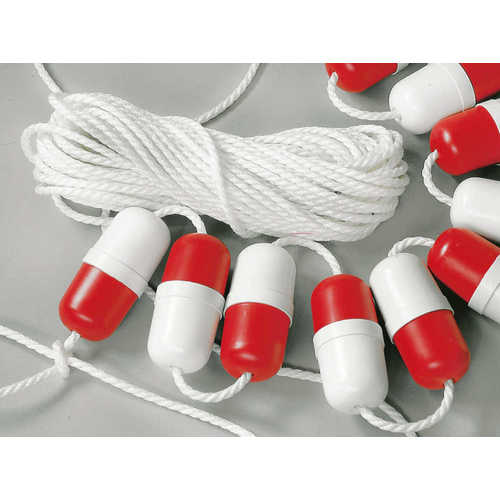 PLASTIMO Schwimmkörper Rot Weiß Modell XYZ123, Lebensretter-Bojen, hohe Sichtbarkeit