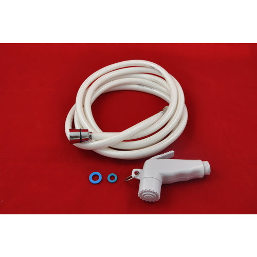 Plastimo Duschkopf + 3 m Schlauch Weiß, Brausekopf, Modell XYZ123