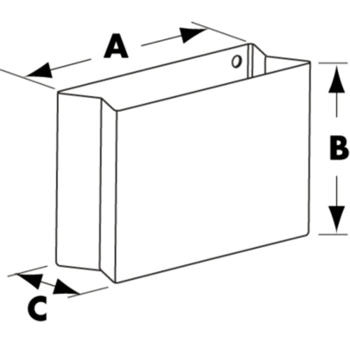 Plastimo Tautasche PVC weiß 30x20x10cm, Seesack, sicheres Modell XYZ123
