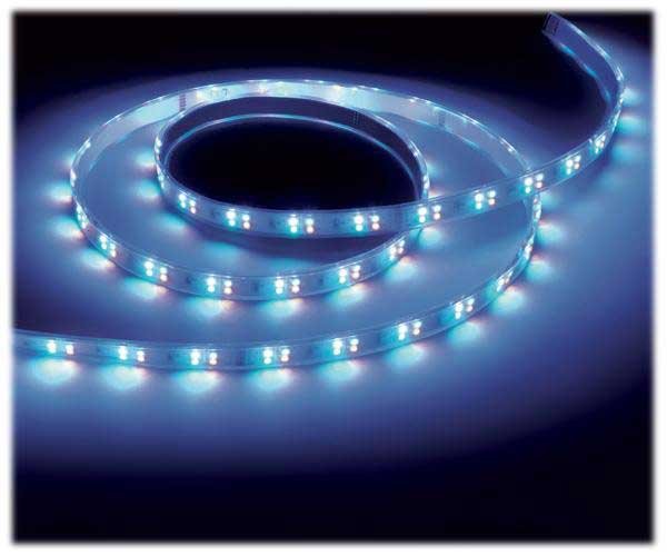 QUICK LED strip RGBW 5m IP65, color changing light strip, waterproof
