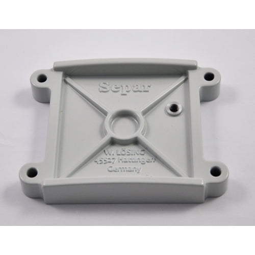 Separ Filterdeckel SWK-2000/5 Filterdeckel Schwarz, langlebig und wetterbeständig