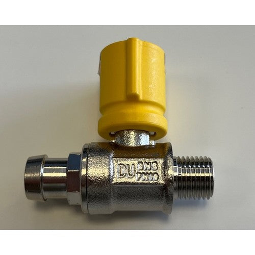 Separ ball valve G1/4' AG black, shut-off valve, model XYZ123