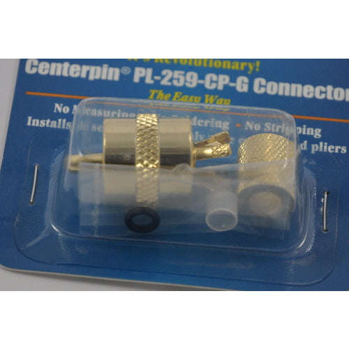 Shakespeare Centerpin lötfreie Verbinder PL259-Stecker für RG8/AU- und RG213-Kabel hochwertig