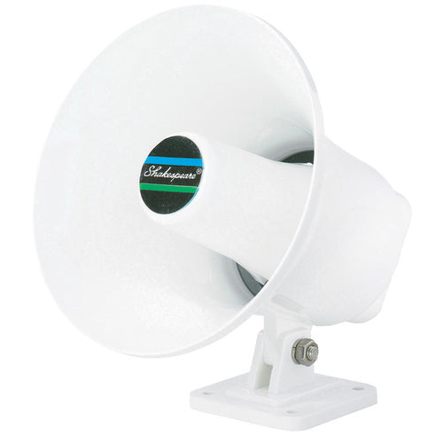 Shakespeare Speaker External Horn Speaker 13cm 15W, white plastic, Speaker Box Specialist
