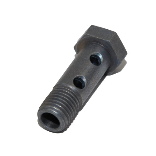 Steyr Doppelhohlschraube M12x1,5 DIN 7643-8, Hohlschraube, robustes neues Modell XYZ123 schwarz