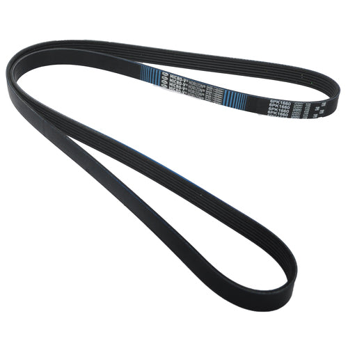 Steyr ribbed belt L=1660 drive belt, durable from 482330250, black, 1.5 kg